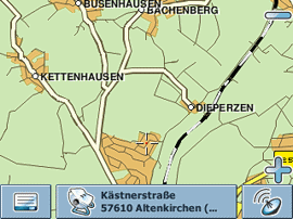 Thomson iNTUiVA GPS280 - Routenverlauf & ReRouting - 2