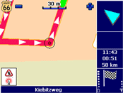 BM-6600 und Route 66 Navigate 7 - Kartendarstellung - 1