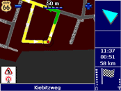 BM-6600 und Route 66 Navigate 7 - Kartendarstellung - 3