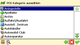 BM-6600 und Route 66 Navigate 7 - POI -Dienste - 2