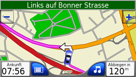 Garmin nüvi 670 - Akustische Zielführung - 1