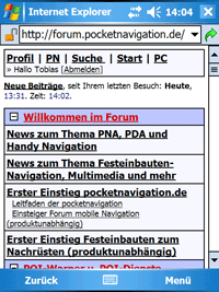Unser Forum steht ab sofort auch wieder als PDA-Ansicht für unterwegs zur Verfügung!