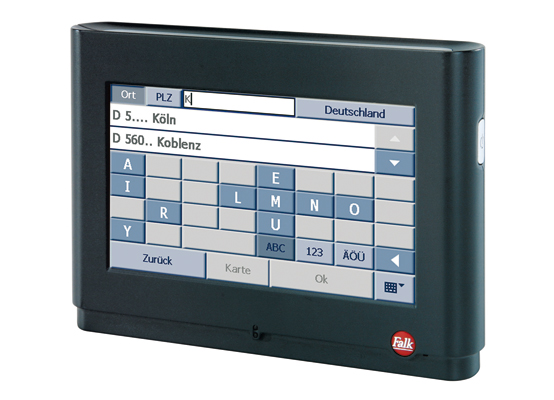 Falk N220L - Zieleingabe - 1