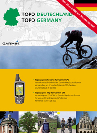 Neue topographische Deutschlandkarte von Garmin...