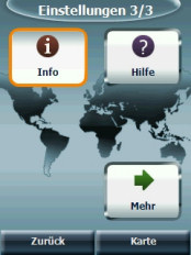 Destinator 7 PDA - Screenshots - Einstellmöglichkeiten I - 4