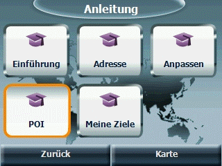 Destinator 7 PDA - Screenshots - Points Of Interest - 1