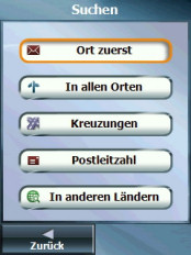Destinator 7 PDA - Screenshots - Zieleingabe - 3