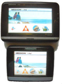 MEDION MD 96130 (PNA315T) mit GoPal 2.3 ME - Gehäuse, Display und Lautsprecher - 1