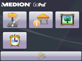 MEDION MD 96220 (PNA315T) mit GoPal 3.0 ME - neues GoPal-Design und Menuführung - 1