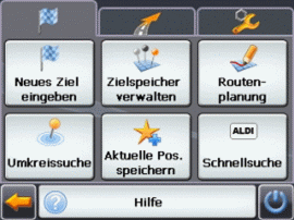 MEDION MD 96220 (PNA315T) mit GoPal 3.0 ME - neues GoPal-Design und Menuführung - 2