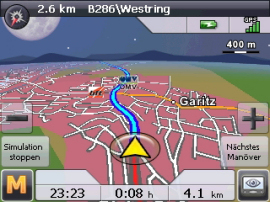 MEDION MD 96220 (PNA315T) mit GoPal 3.0 ME - Simulationsmodus endlich mit an Bord - 2