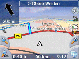 MEDION PNA 515T - Kartendarstellung lässt kaum Wünsche offen - 1