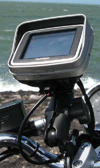 TomTom RIDER II - Gehäuse, Display und Lautsprecher - 1