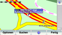 Unfallschwerpunkte für Ihr Navigations- system...