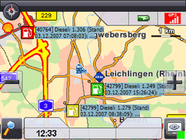 Clever-Tanken POI-Dienst - Screenshots 1