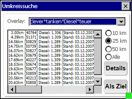 Clever-Tanken POI-Dienst - Screenshots 2