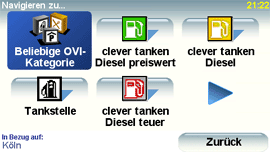 Clever-Tanken POI-Dienst - Übersicht POI-Dienst Clever-Tanken 1
