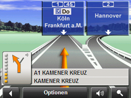 NAVIGON 2110 vs 5110 vs 7110 - Reality View, Fahrspur-Assistent und Reale Beschilderungsanzeige - 1