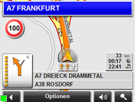 NAVIGON 2110 vs 5110 vs 7110 - Reality View, Fahrspur-Assistent und Reale Beschilderungsanzeige - 2