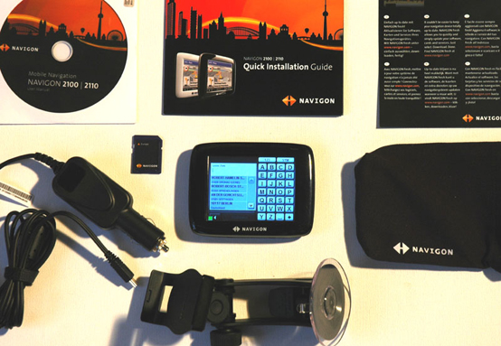 NAVIGON 2110 vs 5110 vs 7110 - Technische Daten 2110 - 1
