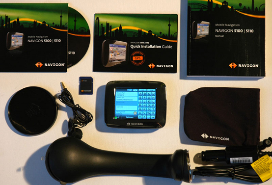 NAVIGON 2110 vs 5110 vs 7110 - Technische Daten 5110 - 1