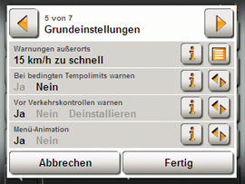 NAVIGON 2110 vs 5110 vs 7110 - Verkehrskontrollen Warner / POI Warner Vergleich - 1