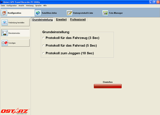 QStarz BT-Q1200 mit Datenlogger und Solarpanel - Bild 1 - 1