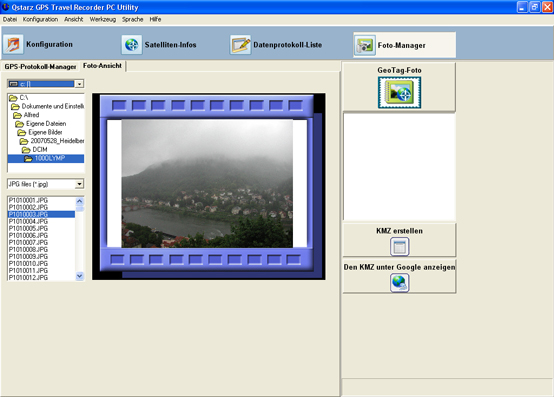QStarz BT-Q1200 mit Datenlogger und Solarpanel - Zusatzsoftware - 1