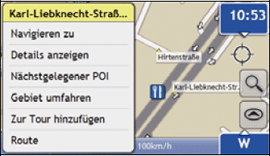 Navman S90i - Zieleingabe, Routenoptionen und Routenplanung (5263) - 1