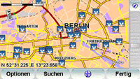 Berliner Volksbank Standorte fürs Navigationssystem