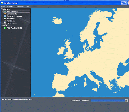 MEDION P4410 mit ActiveCradle und 3.0 PE - Der GoPal Assistent - 1