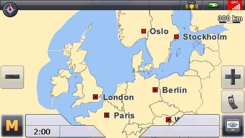 MEDION P4410 mit ActiveCradle und 3.0 PE - Karten- und Pfeilansichten - 1
