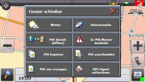 MEDION P4410 mit ActiveCradle und 3.0 PE - POI und LBS-Dienste - 1