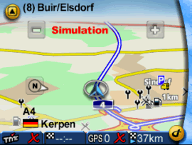 VDO Dayton PN 2050 im GEO24-Test - Kartendarstellung - 1