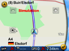 VDO Dayton PN 2050 im GEO24-Test - Kartendarstellung - 2