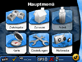 VDO Dayton PN 2050 im GEO24-Test - Menüführung - 1