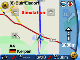 VDO Dayton PN 2050 im GEO24-Test - Pfeildarstellung - 1