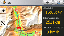 Mio C620t - Darstellung und Kartenmaterial (5356) - 2