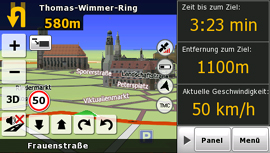 Mio C620t - Darstellung und Kartenmaterial (5357) - 2