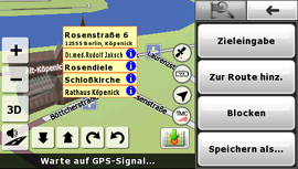 Mio C620t - Menüführung und Zieleingabe (5364) - 1