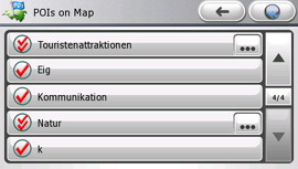 Mio C620t - POI Dienste - 2