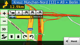 Mio C620t - Routenoptionen, Routenplanung und Routenberechnungsgeschwindigkeit (5369) - 1
