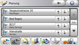 Mio C620t - Routenplanung - 2