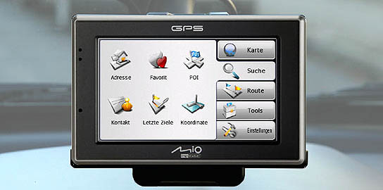 Mio C620t - Zieleingabe - 1