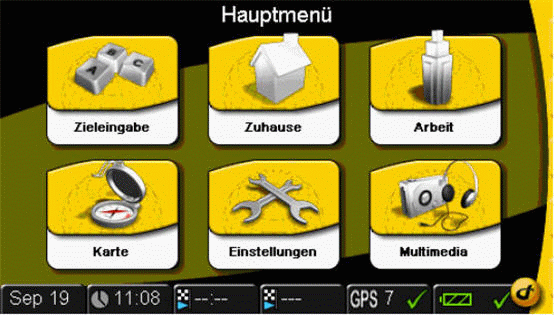 VDO Dayton PN 4000 - Zieleingabe - 1