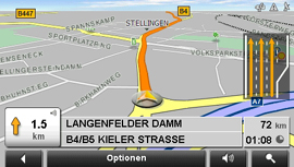 NAVIGON 2100 / 2110 max - Darstellung und  POI Vielfalt - 2