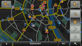 NAVIGON 2100 / 2110 max - Darstellung und POI Vielfalt, Ansagen und Lautstärke, POI-Warner (5451) - 2