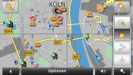 NAVIGON 2100 / 2110 max - Display und Fahrzeughalterung (5421) - 1