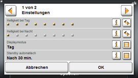 NAVIGON 2100 / 2110 max - Display und Fahrzeughalterung (5422) - 1