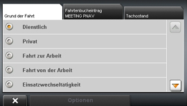 NAVIGON 2100 / 2110 max - Fahrtenbuch - 2